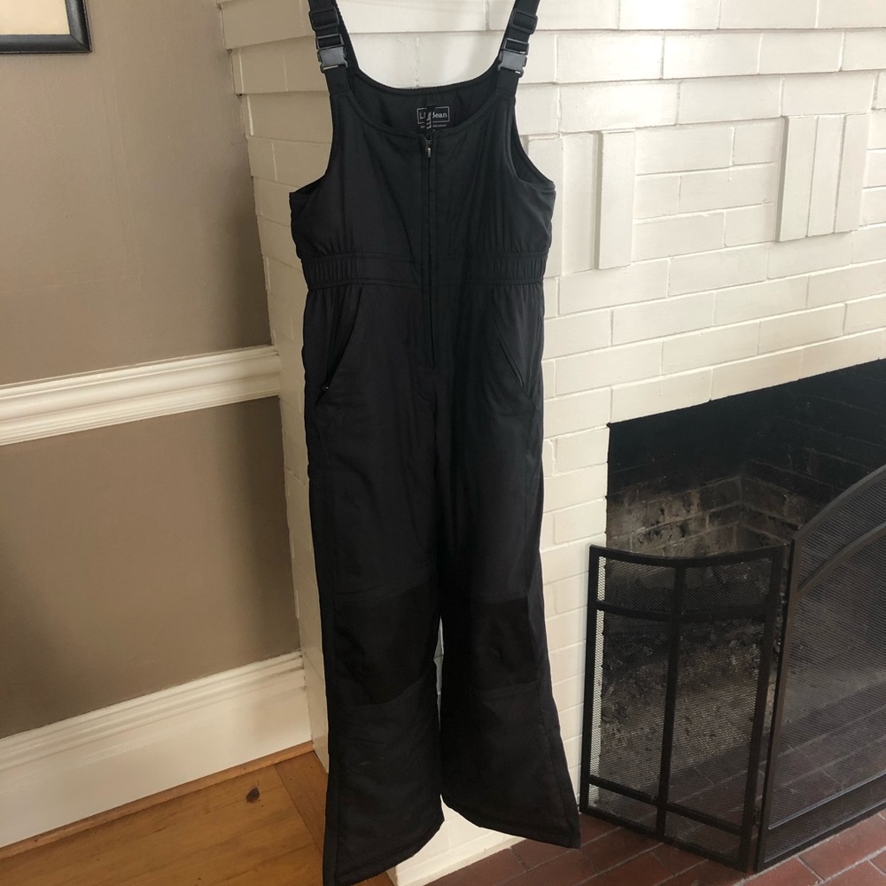 LL Bean Kids Snow Bibs